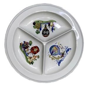 Villeroy & Boch Le Balloon 3-Section Hors D’Oeuvre VITRO-Porcelain Plate